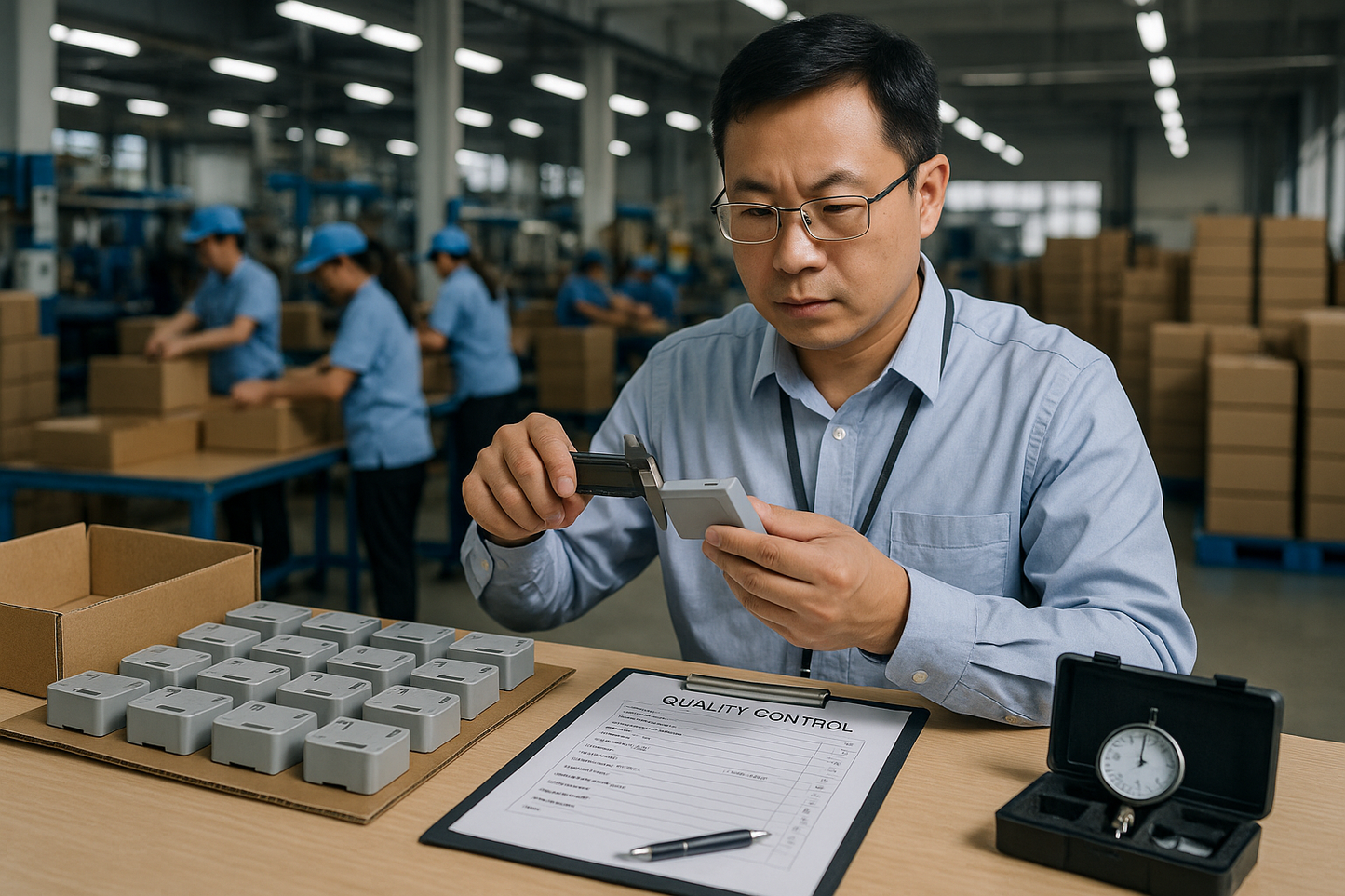 Chinese PSI Inspector Professional Scene