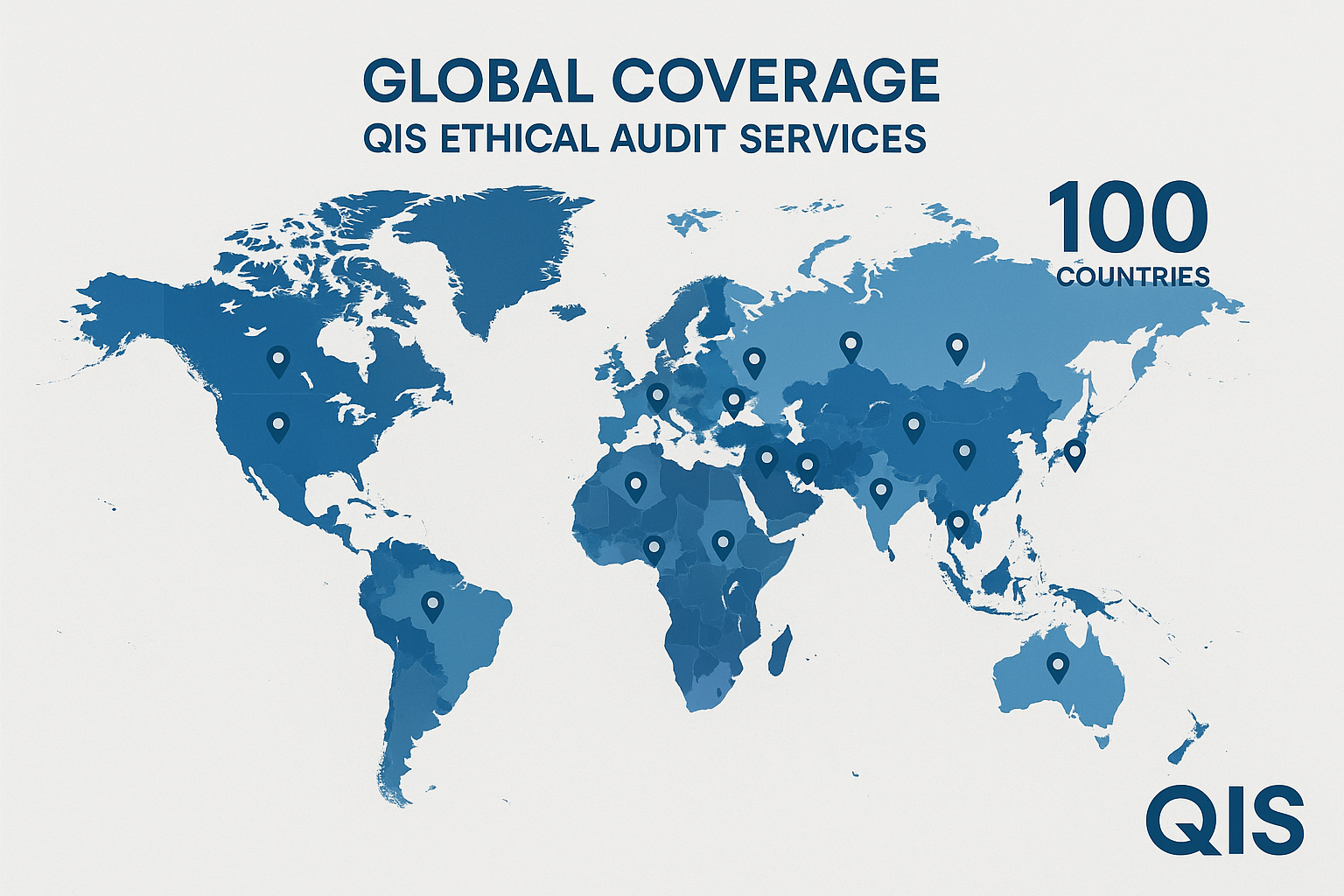 Global Coverage - 100 Countries